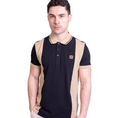 Lambretta Mens SS24 Vintage Polo Shirt - Black