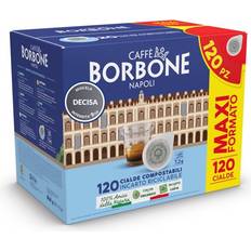 Cibi e Bevande Caffè Borbone Cialda Miscela Decisa 120 Pezzi 120g