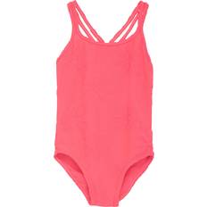 Pink Badedragter Color Kids Badeanzug - Knockout Pink
