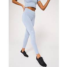Hvid Tights Under Armour Train Seamless Women's Leggings - Harbor Blue/White