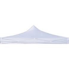 Tetti per Padiglione Evergreen Tetto per Gazebo Riviera in Tessuto Impermeabile 2x2 m Bianco