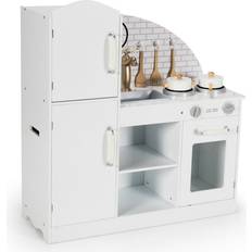 Hivvago Kids Playset Pretend Play Cooking Set