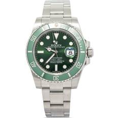 Rolex Wrist Watches Rolex Pre-Owned Submariner 40mm Men Sapphire Glass Stainless Steel One Size Green