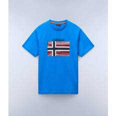 Napapijri Tøj Napapijri Herren T-Shirt - Blau