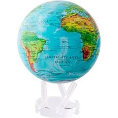 Blue Globes MOVA Blue with Relief Map 4.5 Inch Globe