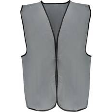 One Size Arbetsvästar Nightingale Marking Vest Reflective Velcro Grå