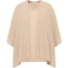 Capes & Ponchos Eterna Strickponcho Damen - Beige