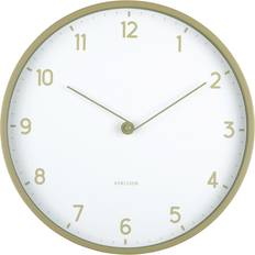 Karlsson Väggklockor Karlsson Sencillez 30 cm Quartz Green Väggklocka