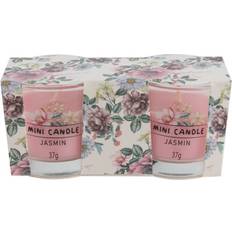 Pink Candles & Accessories Pepco Mini Candles Set of 2 Lavender Candle 2pcs