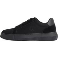 Skor Calvin Klein Canvas Trainers - Black