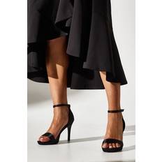Coast Talia Platform Heel Sandals - Black