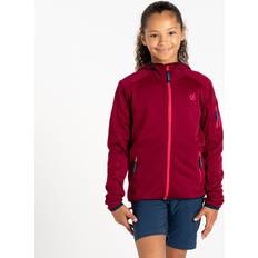 Red Fleece Garments Dare 2b Kids Knitted Explore Fleece Jacket - Pink