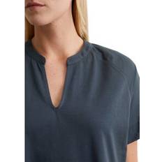 Blusen Marc O'Polo Blusenshirt Aus Jersey - Dunkelblau