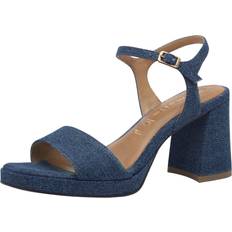 Tamaris Platåsandaletter I Jeanstyg - Denim