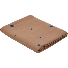 OYOY Nori 140x260 cm Terracotta-Optic Tablecloth Blue, Brown