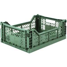 Aykasa Klappbox 40x30x15 cm Midi Mandel Green Staukasten