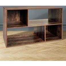 Norfolk Brooklyn Side Brown 4 Shelves Small Table