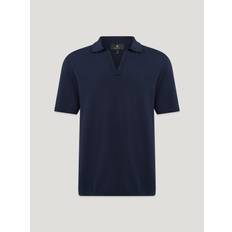 Belstaff Kläder Belstaff Coast Knitted Polo Shirt - Dark Ink