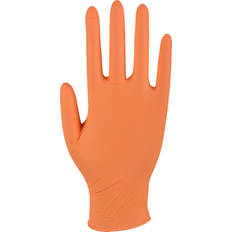 Orange Engångshandskar Abena Engangshandsker Classic Sensitive S - Orange