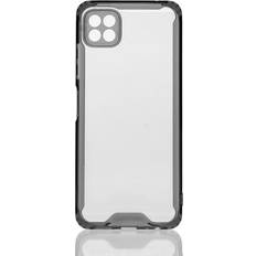 Mobilmarket Samsung Galaxy A22 4G TPU Skal Kameraskydd Transparent Grå