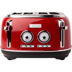 Toasters Haden Jersey Red Toaster 4 Slice