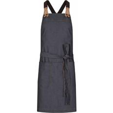 Förkläden Segers Bröstlappsförkläde Med Ficka - Mörkblå Denim