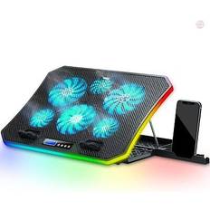 TopMate C12 Laptop Cooling Pad RGB Gaming Notebook Cooler