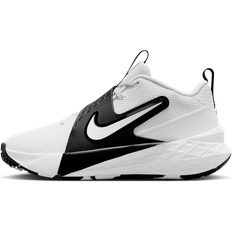 Nike Basketskor Barnskor Nike Team Hustle D 12 Big Kids' Basketball Shoes - White