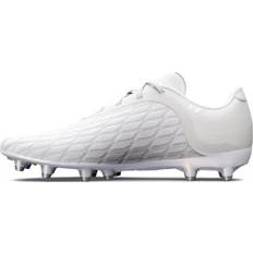 Under Armour White Football Shoes Under Armour Magnetico Pro 3 FG - White/Metallic Silver