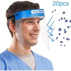 Teknikproffset 20-pack Visir Skyddsvisir Ansiktsskydd I Plast
