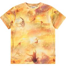 Molo Gul Overdele Molo Riley Short Sleeve T-Shirt - Gul