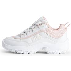 Barnskor Fila Strada Logo Kids Skor - Vit/Mauve Krita