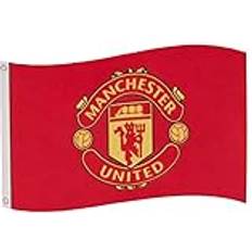 Man Utd Core Crest Flag 5 x 3