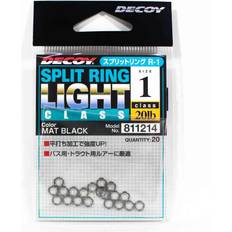 Svart Ringar Decoy R-1 Split Ring Light Class - Black