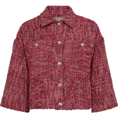 Mos Mosh Bouclé Jacke MMPENN - Rot