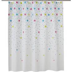 Bhama Multicolour Star Shower Curtain 180 cm