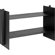 ferm LIVING Lager Low Rack Black Væghylde