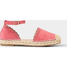 Pink Espadrilles Joe Browns Pretty Scallop Strappy Espadrilles - Coral