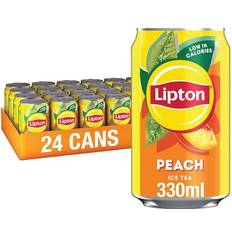 Lipton Tea Lipton Peach Ice Tea Can 330 ml Pack of 24