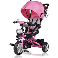 Spielwerk Children's Pink Tricycle With Safety Belt