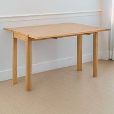 Florence Southampton 4 Seater Extendable Rectangular Matt Oak 76 x 90 x 120 cm