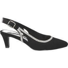 Women Heels & Pumps Easy Street Women's Glisten Slingback Pumps