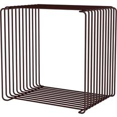 Rød Reolsystem Montana Panton Wire Single 34.8 x 25.7 cm Black Red Reolsystem