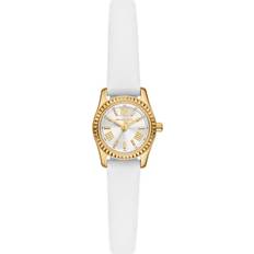 Michael Kors Lexington Ladies White Leather Strap Watch