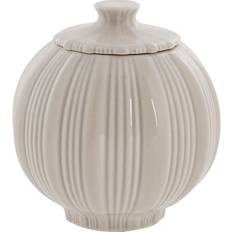 Lene Bjerre Krukor & Planteringskärl Lene Bjerre Lily Burk Med Lock 11 cm Brun Sand