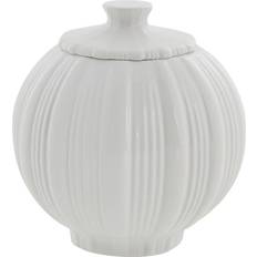 Lene Bjerre Krukor & Planteringskärl Lene Bjerre Lily Burk Med Lock 11 cm Vit