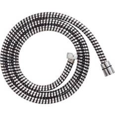 Flexo De Ducha PVC Negro-Cromo 1,5 m