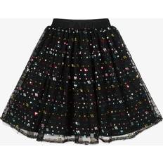 Aigner Girls Sequinned Tulle Skirt - Black
