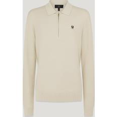 Belstaff Men Polo Shirts Belstaff Drift Polo - Beige