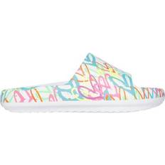 Skechers Sandals Children's Shoes Skechers Girl's Foamies Heart Mural Sandals - White